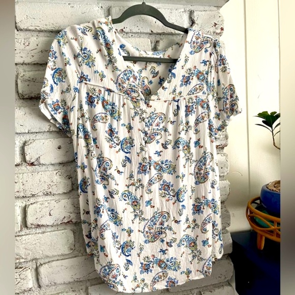 Spring Blouse / short sleeved